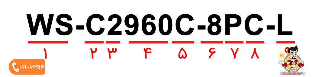 سوئیچ سیسکو WS-C2960C-8PC-L