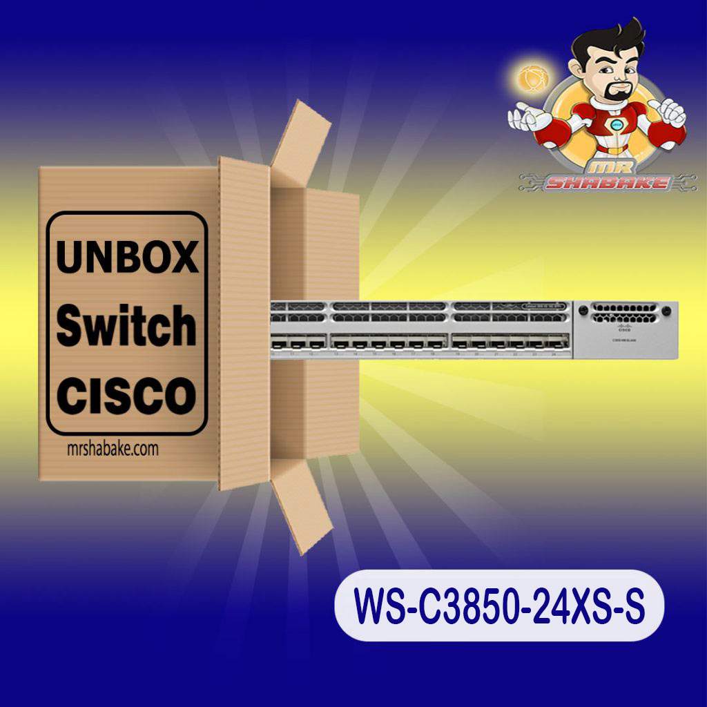 ویدئو آنباکس سوئیچ سیسکو WS-C3850-24XS-S