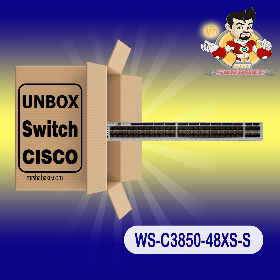 ویدئو آنباکس سوئیچ سیسکو WS-C3850-48XS-S