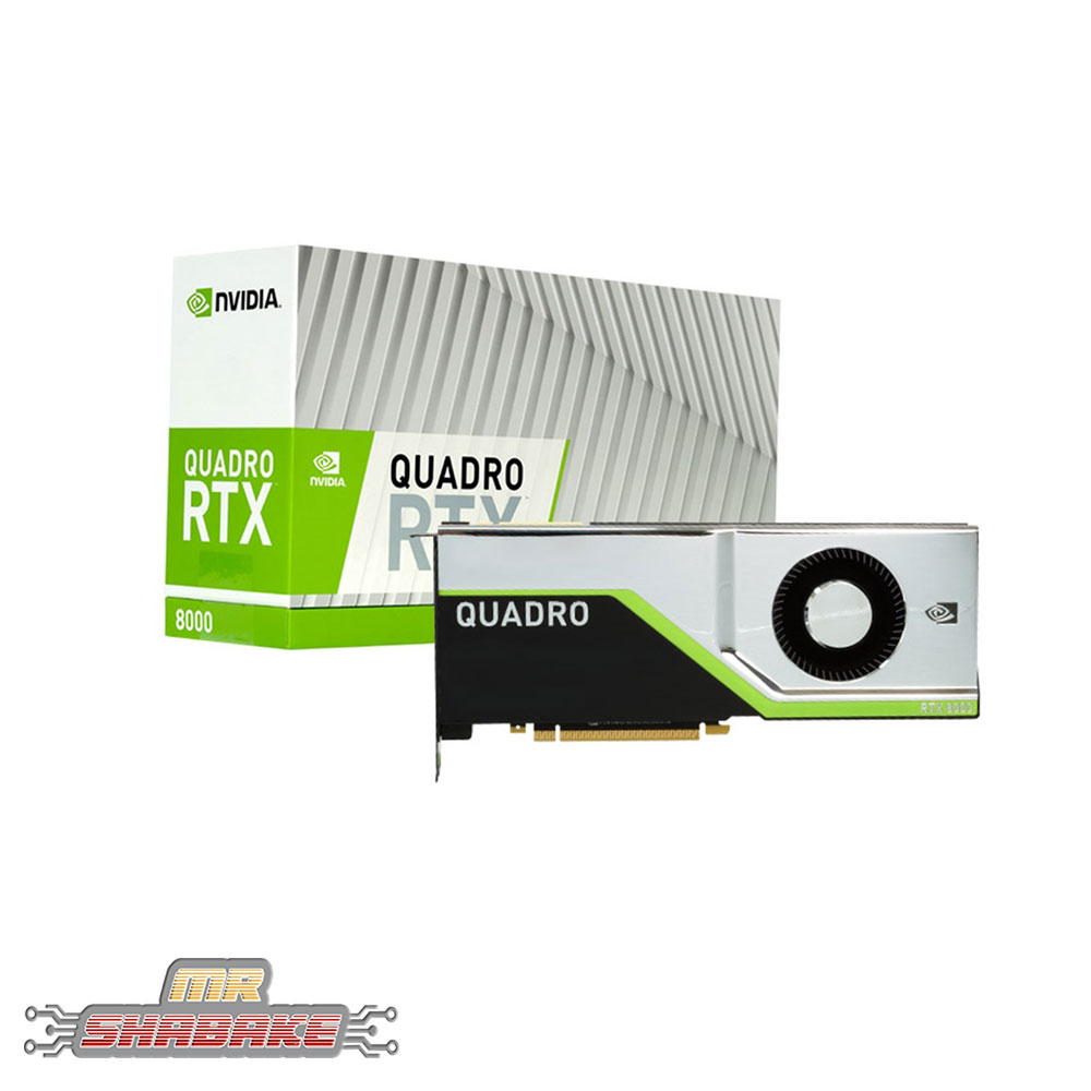 کارت گرافیک انویدیا Quadro RTX 8000 48GB GDDR6