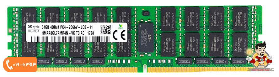 رم سرور اچ پی DDR4-2666 64G