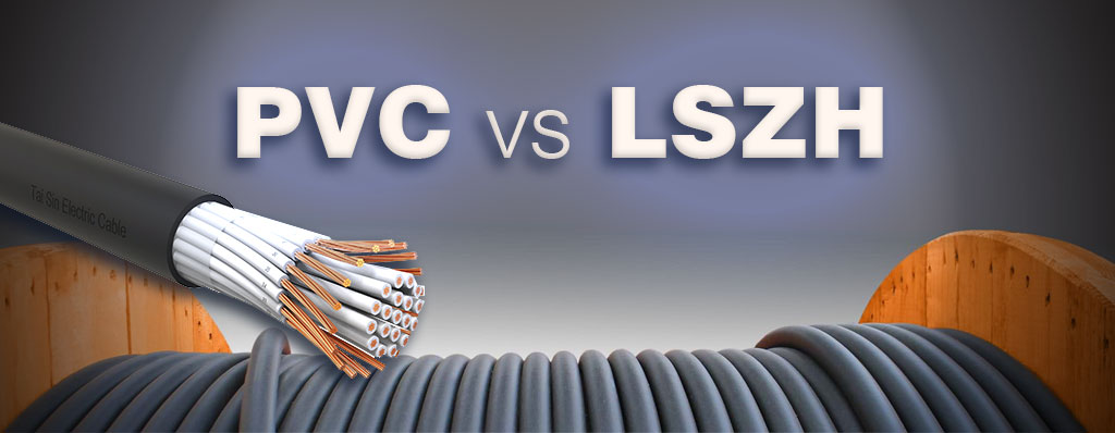 تفاوت روکش کابل شبکه PVC و LSZH
