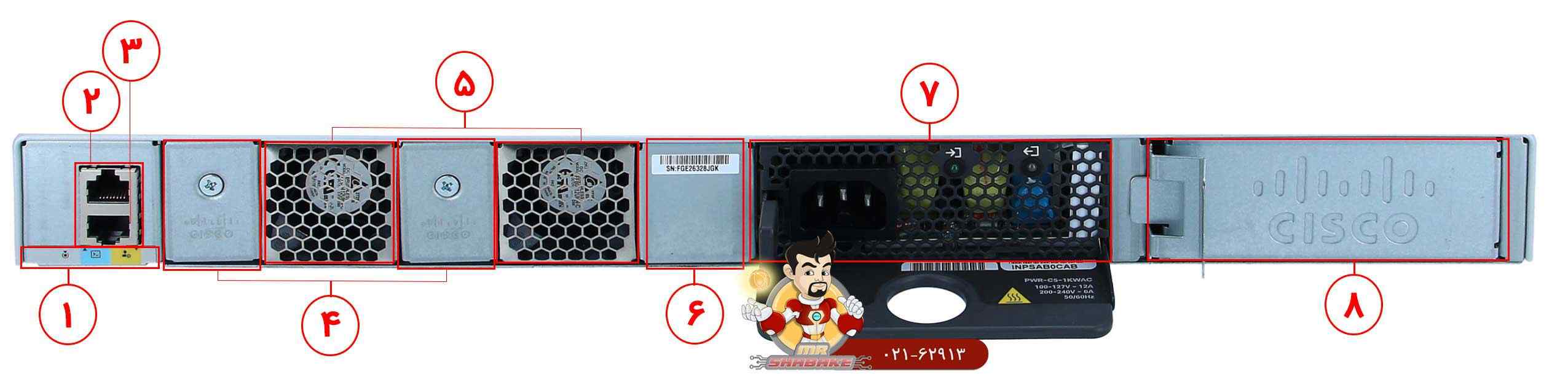 سوئیچ سیسکو C9200L-48P-4G-A