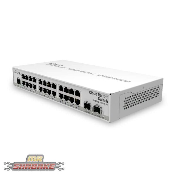 روتر سوئیچ میکروتیک CRS326-24G-2S+IN