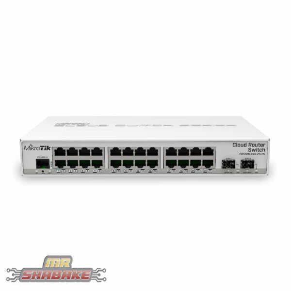 روتر سوئیچ میکروتیک CRS326-24G-2S+IN