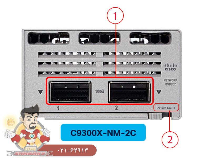 کارت ماژول سیسکو C9300X-NM-2C