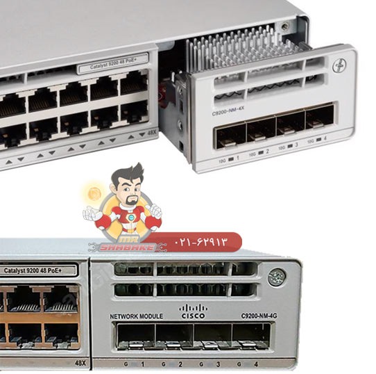 سوئیچ سیسکو WS-C9200-48PL-E