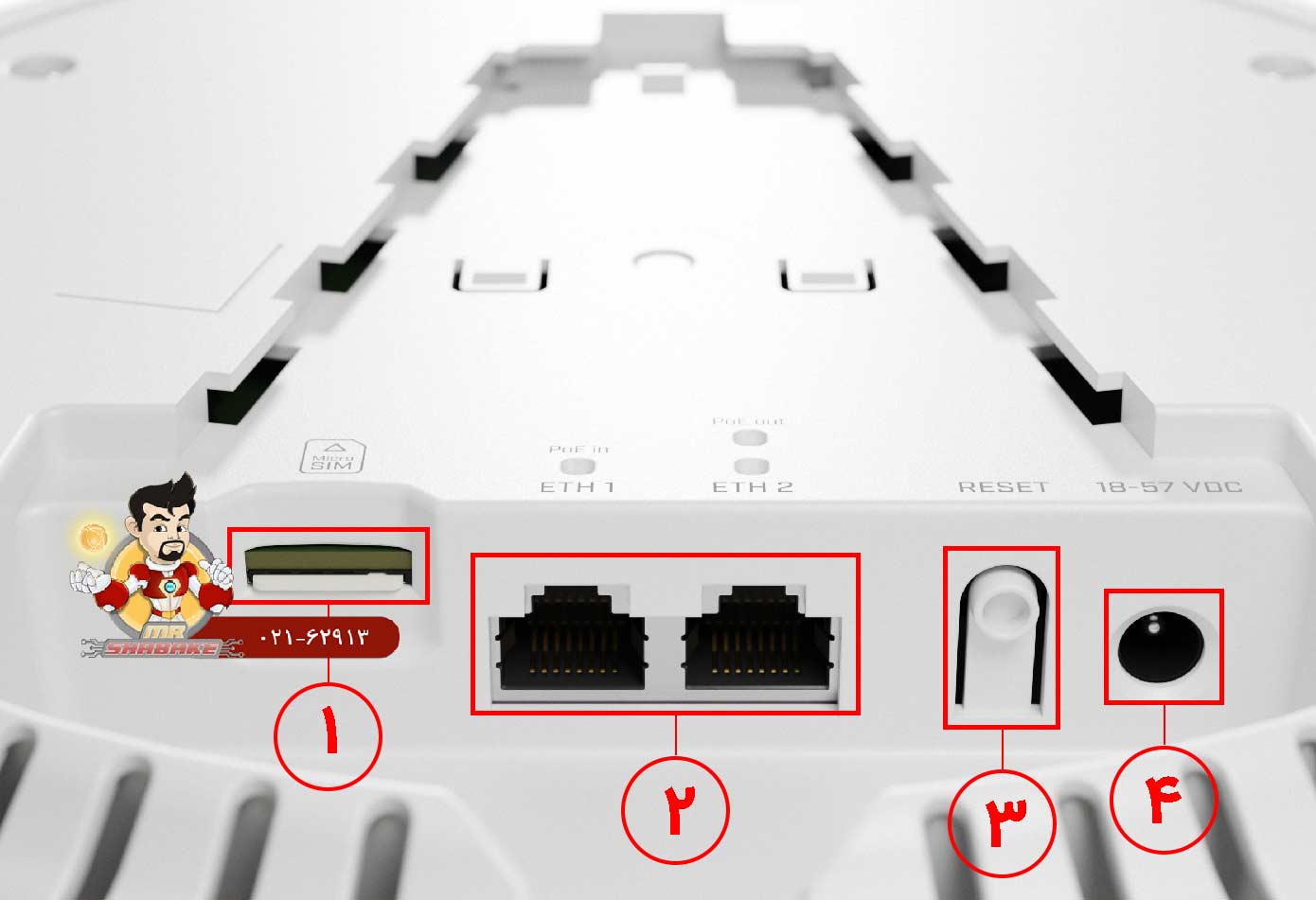 اکسس پوینت میکروتیک cAP LTE12 ax