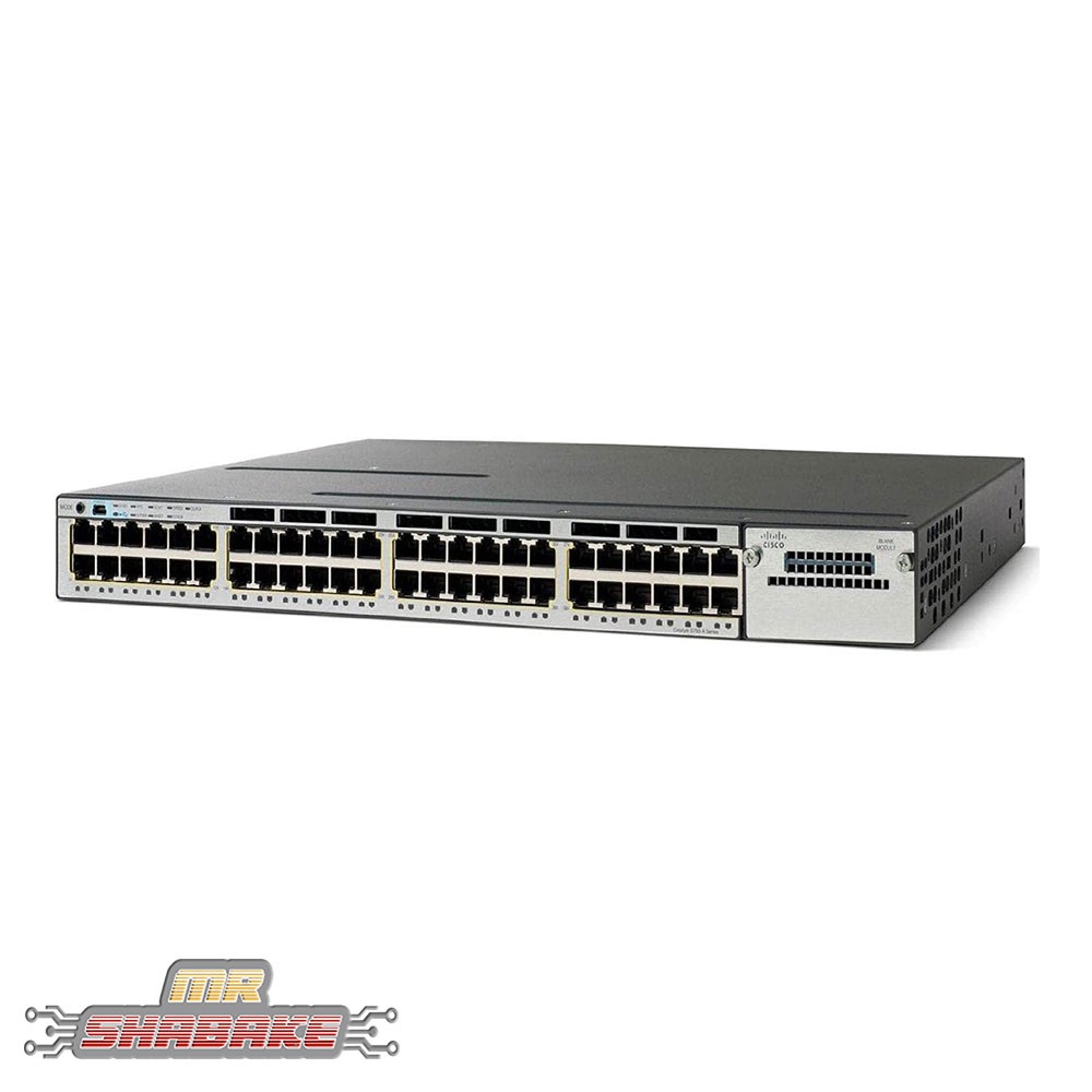سوئیچ سیسکو C3750X-48PF-E
